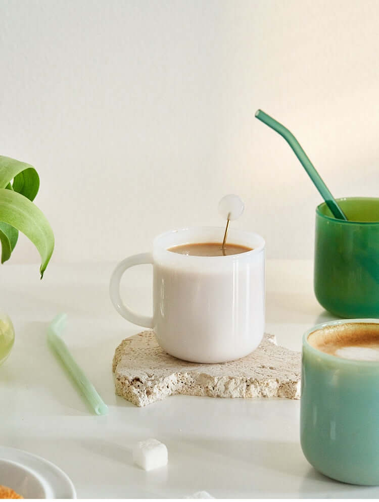 Microwavable deals glass mug